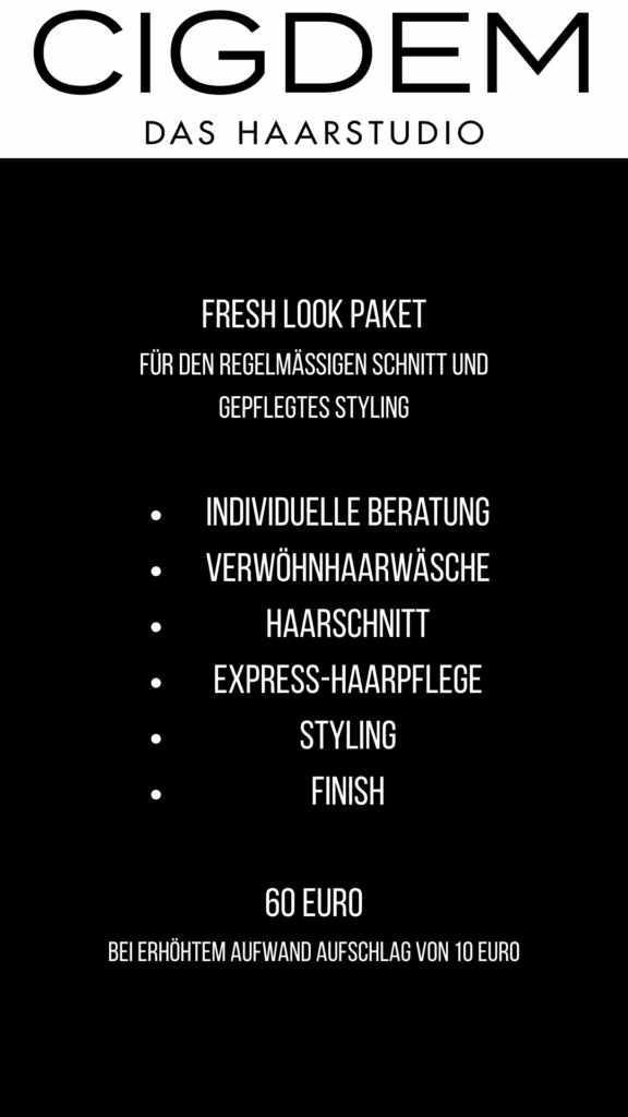 FRESH LOOK PAKET