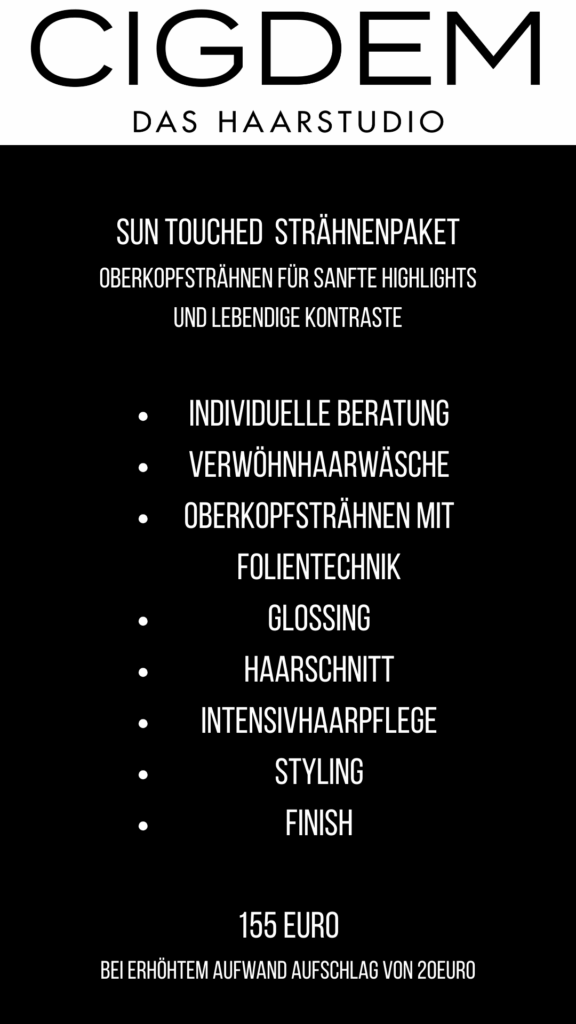 SUN TOUCHED STRÄHNENPAKET