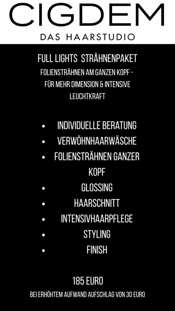 FULL LIGHTS STRÄHNENPAKET